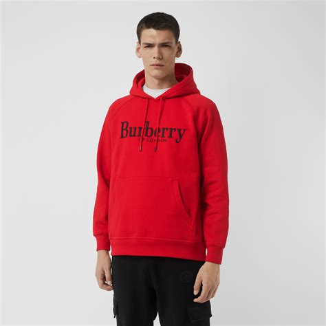 burberry hoodie red|Burberry hoodie prices.